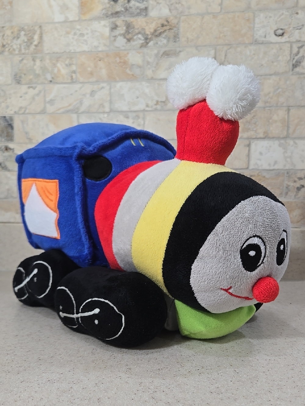 Cute Soft Train Locomotive Plush Butch By WowToyz Cuddle Zoo
